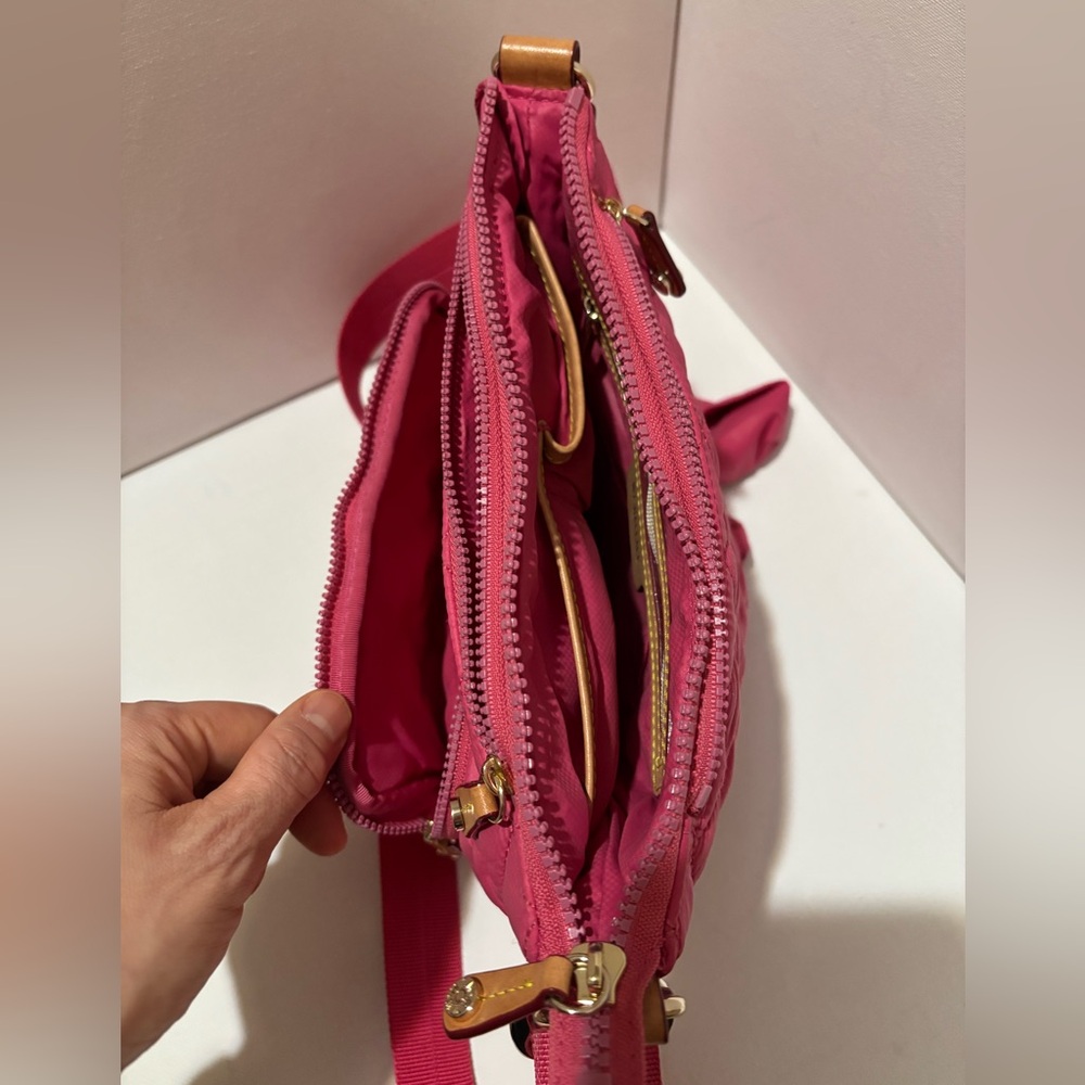 MZ Wallace Raspberry Metro Scout Crossbody Deluxe - Picture 7 of 14